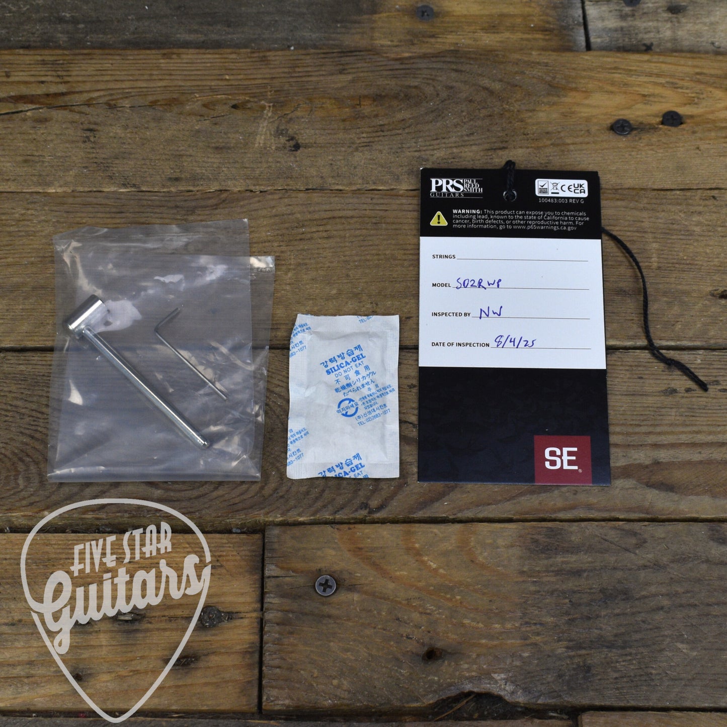 PRS SE Studio Standard Rosewood - Pearl White with Gigbag