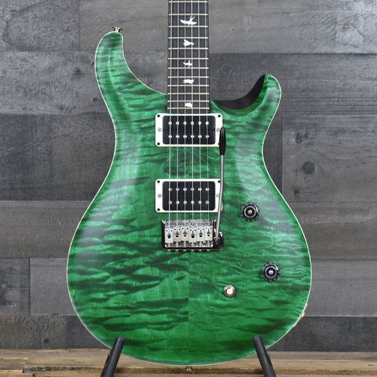 PRS Wood Library CE-24 Satin Quilt Top - Emerald Green with Gigbag