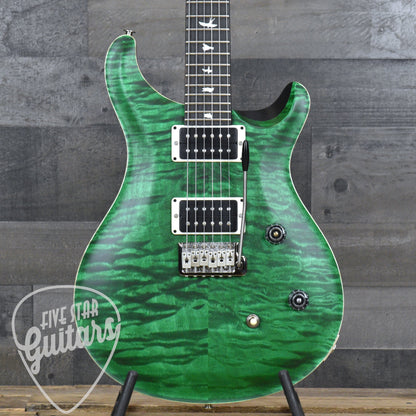 PRS Wood Library CE-24 Satin Quilt Top - Emerald Green with Gigbag