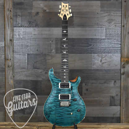 PRS Wood Library CE-24 Satin Quilt Top - Faded Abalone with Gigbag