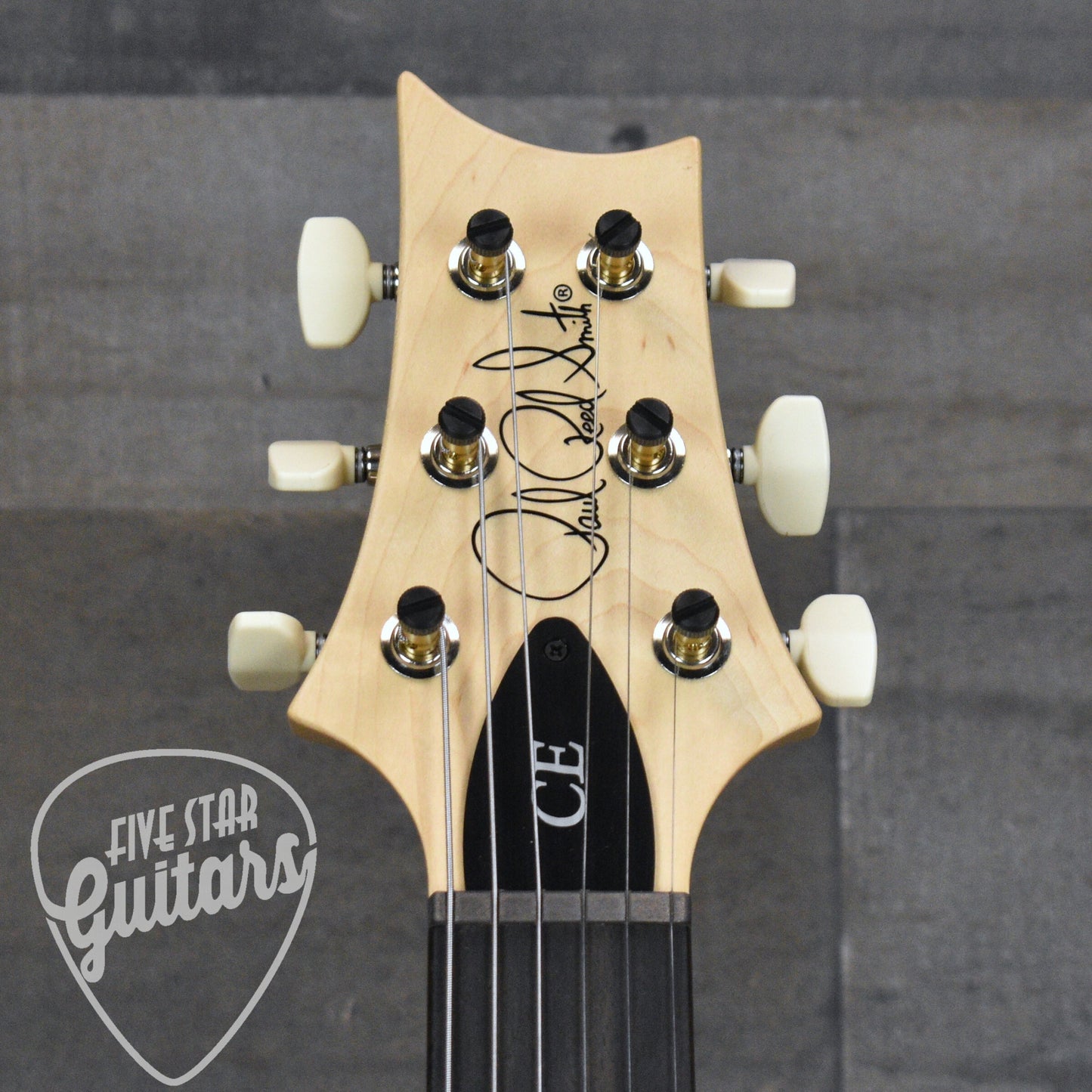 PRS Wood Library CE-24 Satin Quilt Top - Faded Abalone with Gigbag