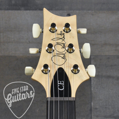 PRS Wood Library CE-24 Satin Quilt Top - Faded Abalone with Gigbag