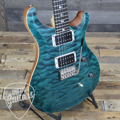 PRS Wood Library CE-24 Satin Quilt Top - Faded Abalone with Gigbag