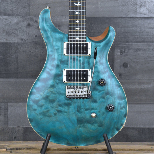PRS Wood Library CE-24 Satin Quilt Top - Faded Abalone with Gigbag