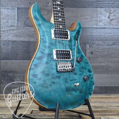 PRS Wood Library CE-24 Satin Quilt Top - Faded Abalone with Gigbag