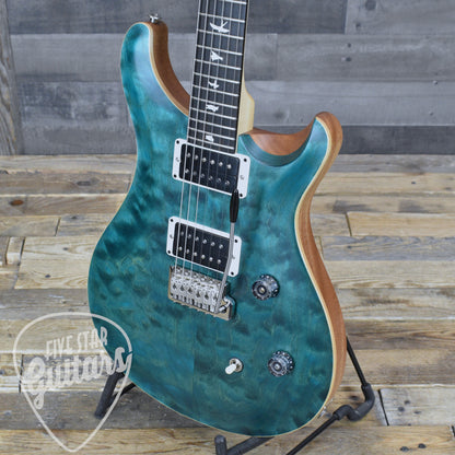PRS Wood Library CE-24 Satin Quilt Top - Faded Abalone with Gigbag