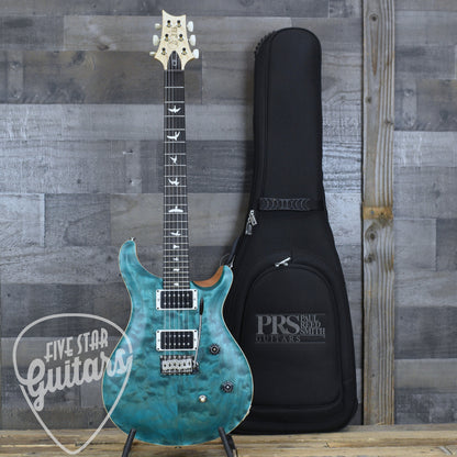 PRS Wood Library CE-24 Satin Quilt Top - Faded Abalone with Gigbag