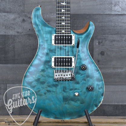 PRS Wood Library CE-24 Satin Quilt Top - Faded Abalone with Gigbag