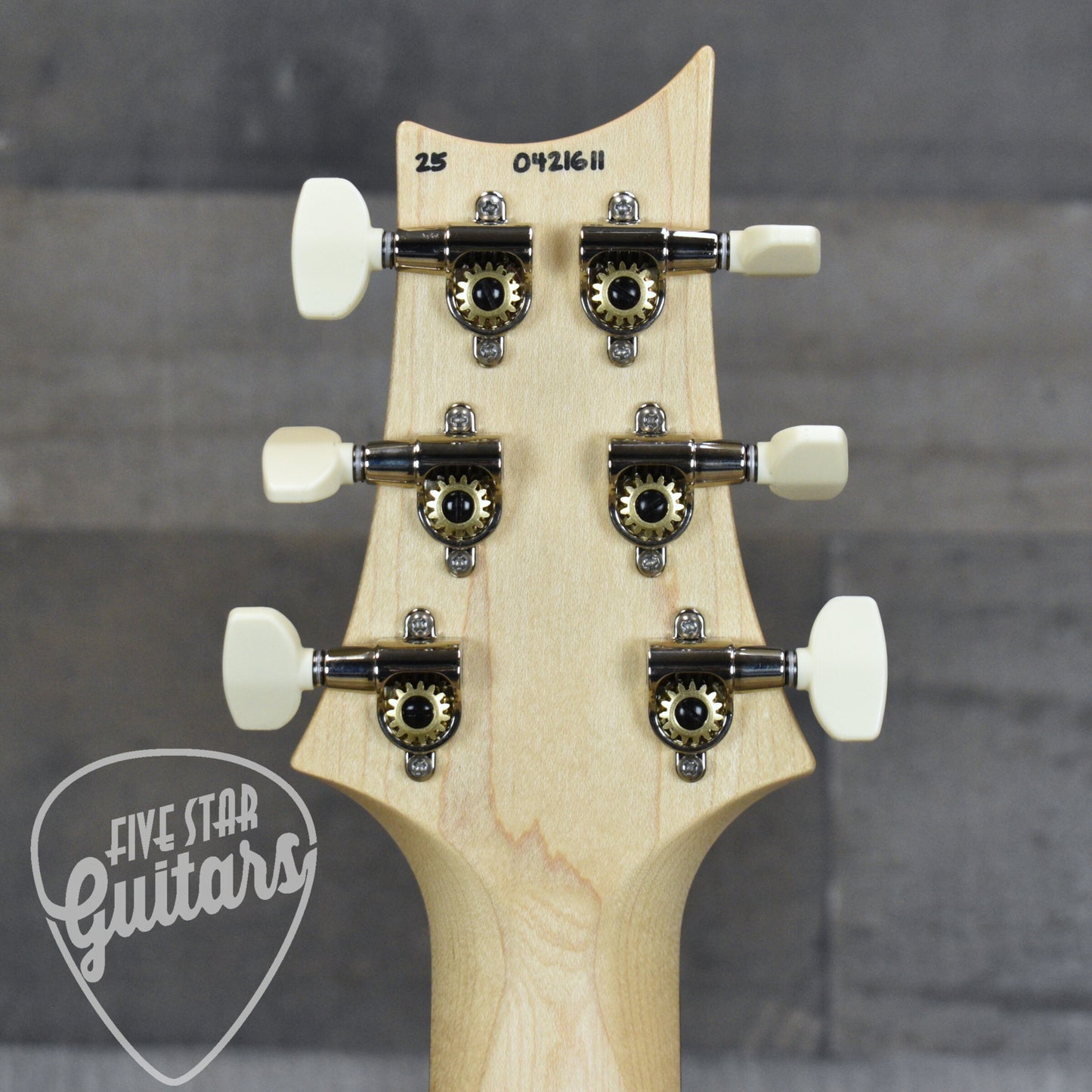 PRS Wood Library CE-24 Satin Quilt Top - Faded Gray Black Green Burst with Gigbag