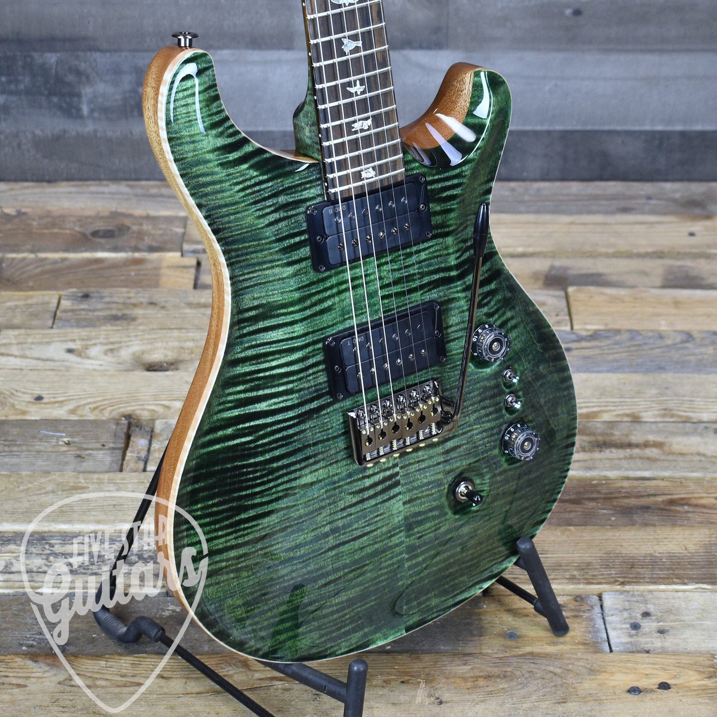 Paul Reed Smith 10-Top Custom 24-08 - Sage with Hardshell Case