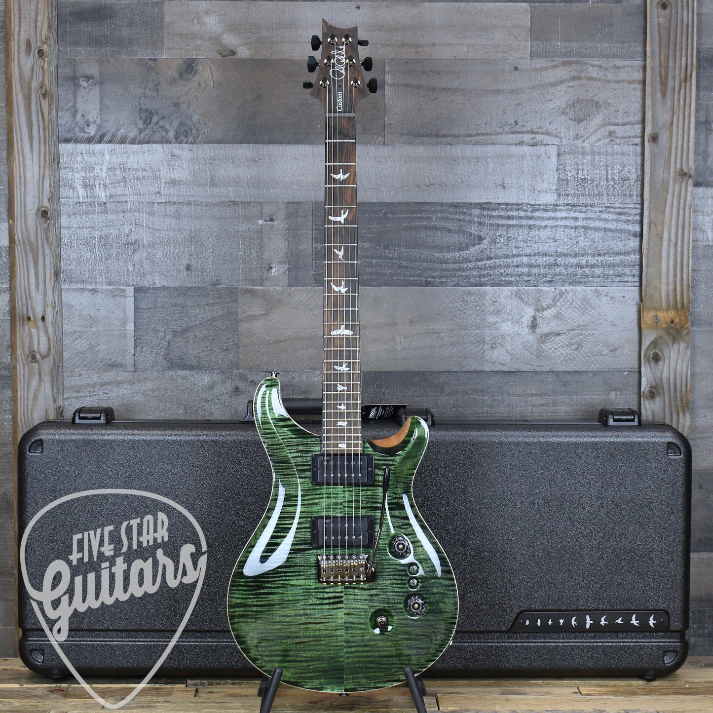 Paul Reed Smith 10-Top Custom 24-08 - Sage with Hardshell Case