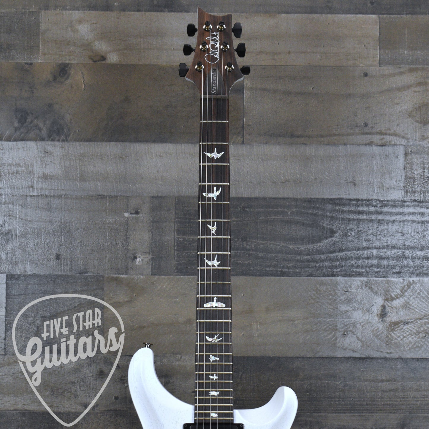 Paul Reed Smith 2025 Standard 24 Satin - Pearl White with Hard Shell Case