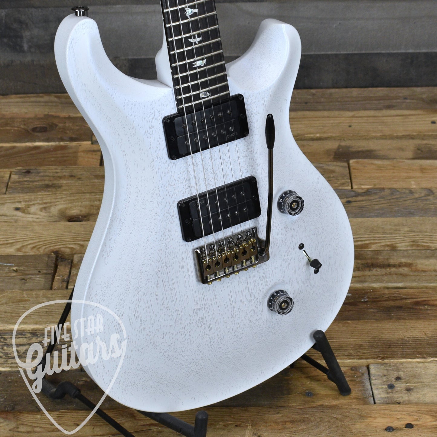 Paul Reed Smith 2025 Standard 24 Satin - Pearl White with Hard Shell Case