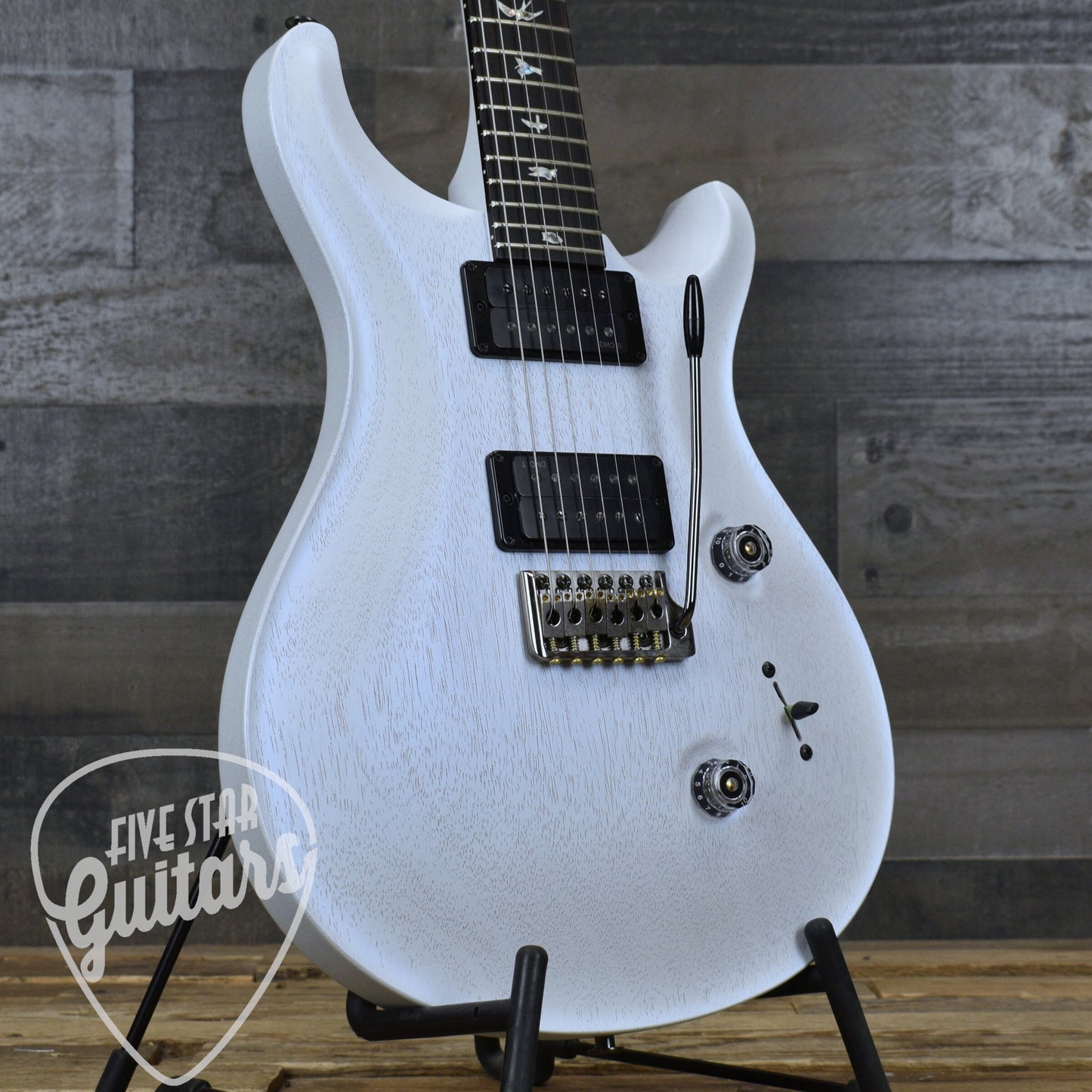 Paul Reed Smith 2025 Standard 24 Satin - Pearl White with Hard Shell Case