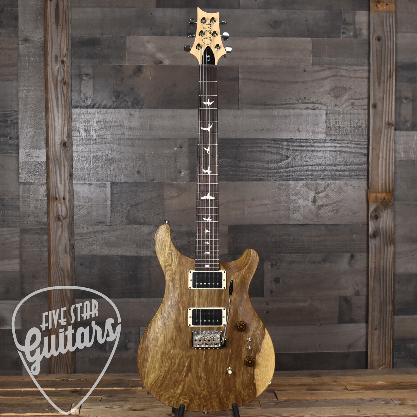 Paul Reed Smith CE 24-08 - Black Limba Satin - Natural with Gig Bag
