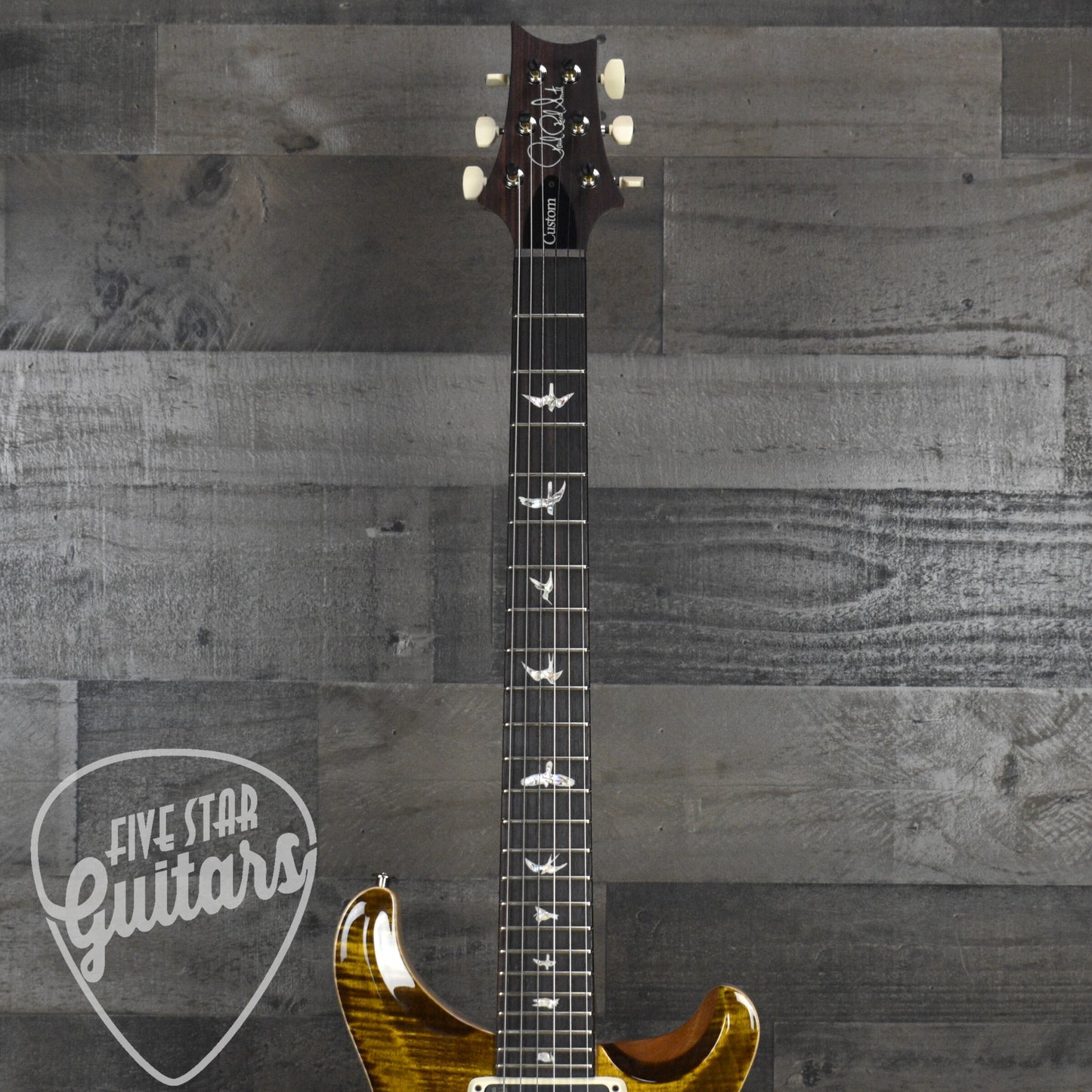 Paul Reed Smith Custom 24-08 - Yellow Tiger with Hard Shell Case