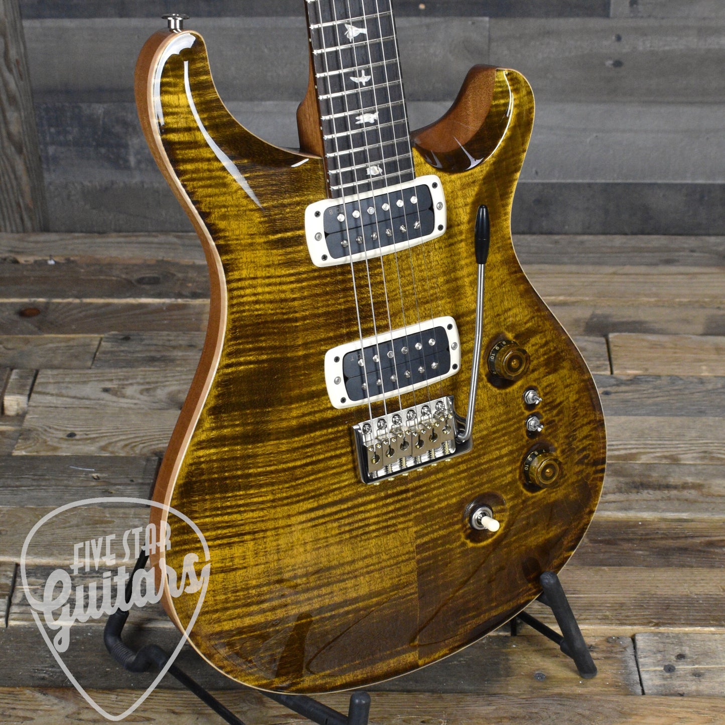 Paul Reed Smith Custom 24-08 - Yellow Tiger with Hard Shell Case