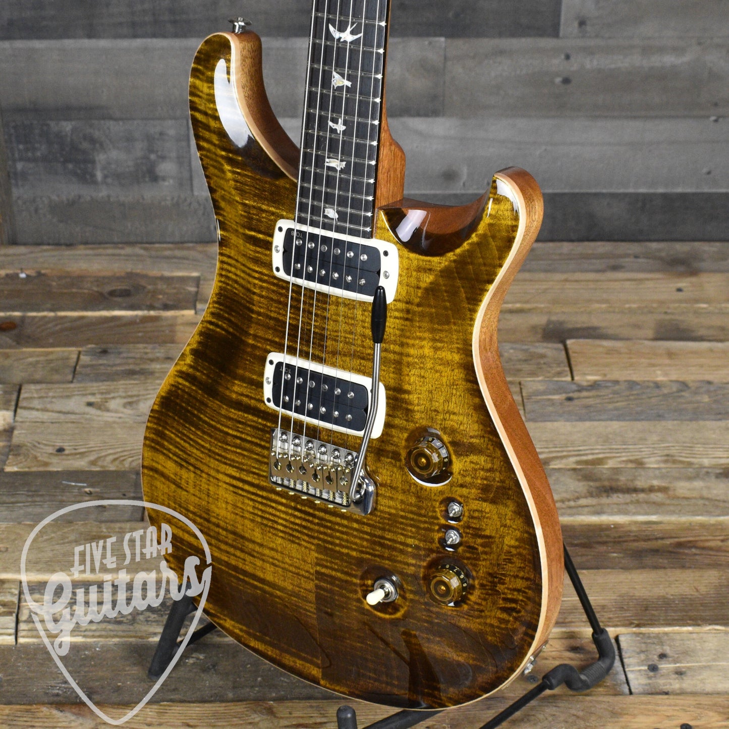 Paul Reed Smith Custom 24-08 - Yellow Tiger with Hard Shell Case