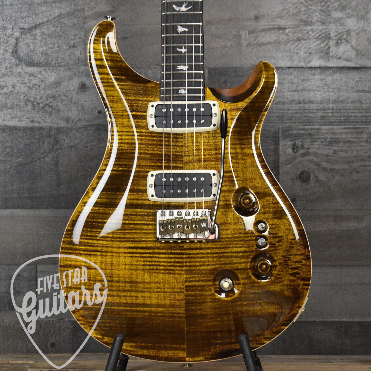 Paul Reed Smith Custom 24-08 - Yellow Tiger with Hard Shell Case