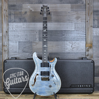 Paul Reed Smith Custom 24 Semi Hollow - Faded Indigo with Hardshell Case