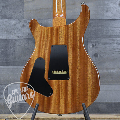 Paul Reed Smith Custom 24 Quilt Artist Top Awabi Birds - Faded indigo with Hardshell Case
