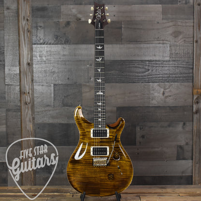 Paul Reed Smith Custom 24 - Yellow Tiger with Hard Shell Case