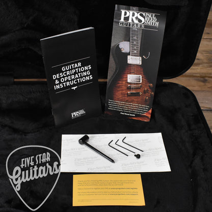 Paul Reed Smith Custom 24 - Yellow Tiger with Hard Shell Case