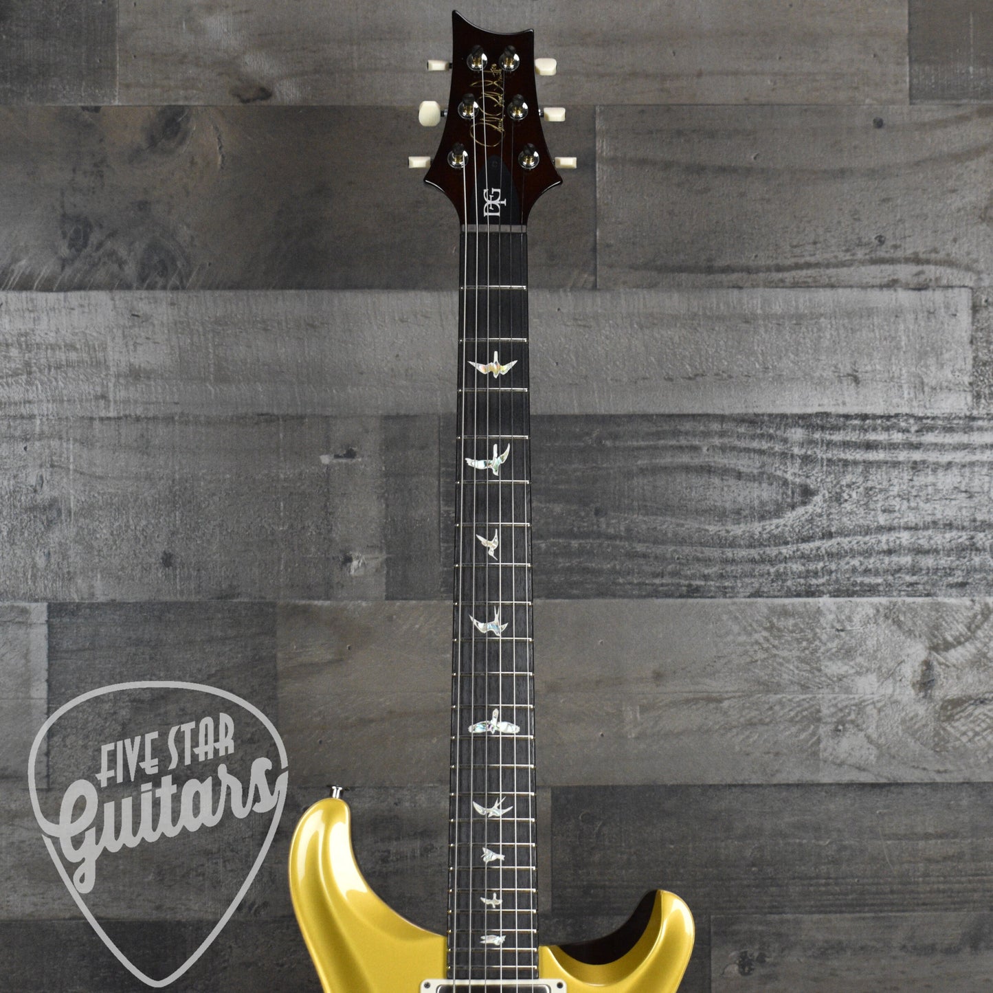 Paul Reed Smith DGT Birds - Gold Top with Hard Shell Case
