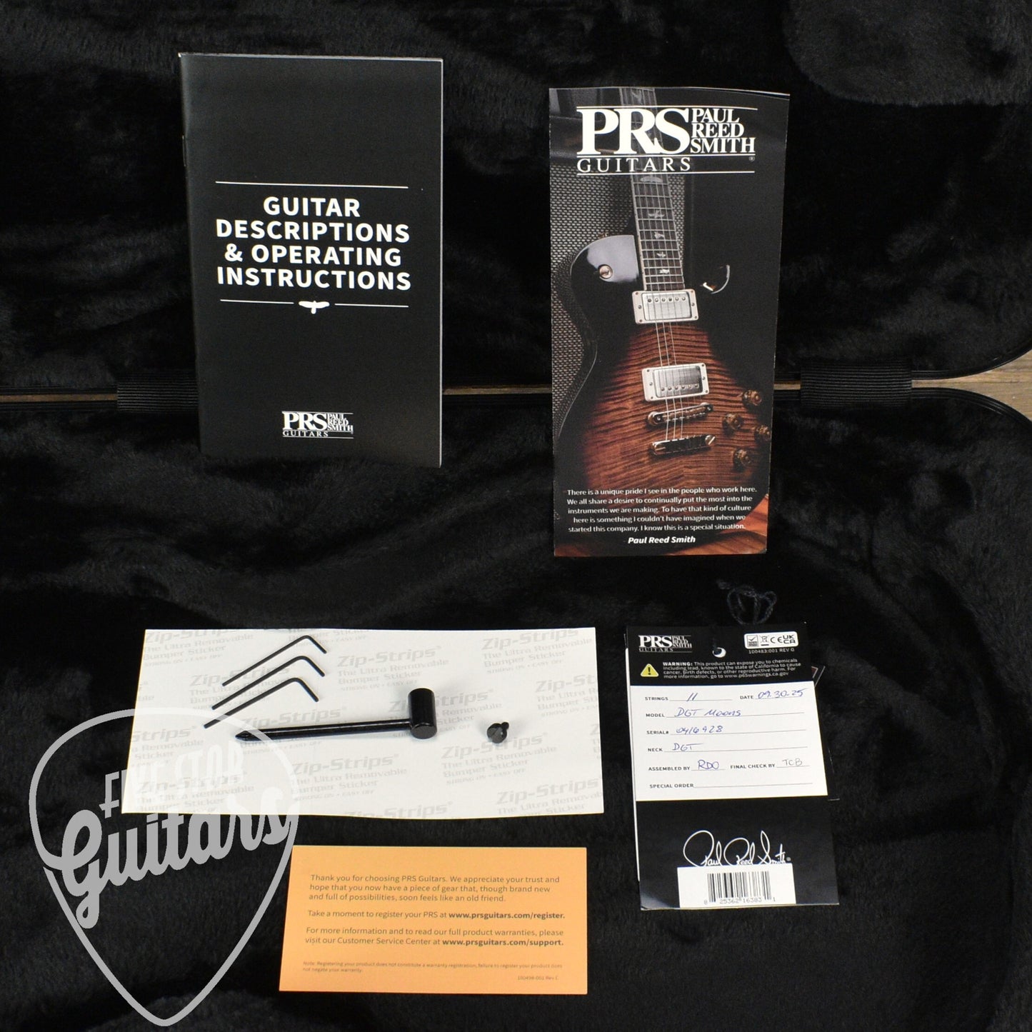 Paul Reed Smith DGT Moons - Gold Top with Hardshell Case