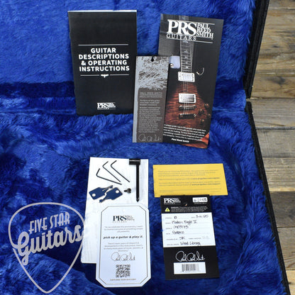 Paul Reed Smith Modern Eagle V - Wood Library - Copperhead Burst with Brazilian Rosewood Fretboard and Hard Shell Case