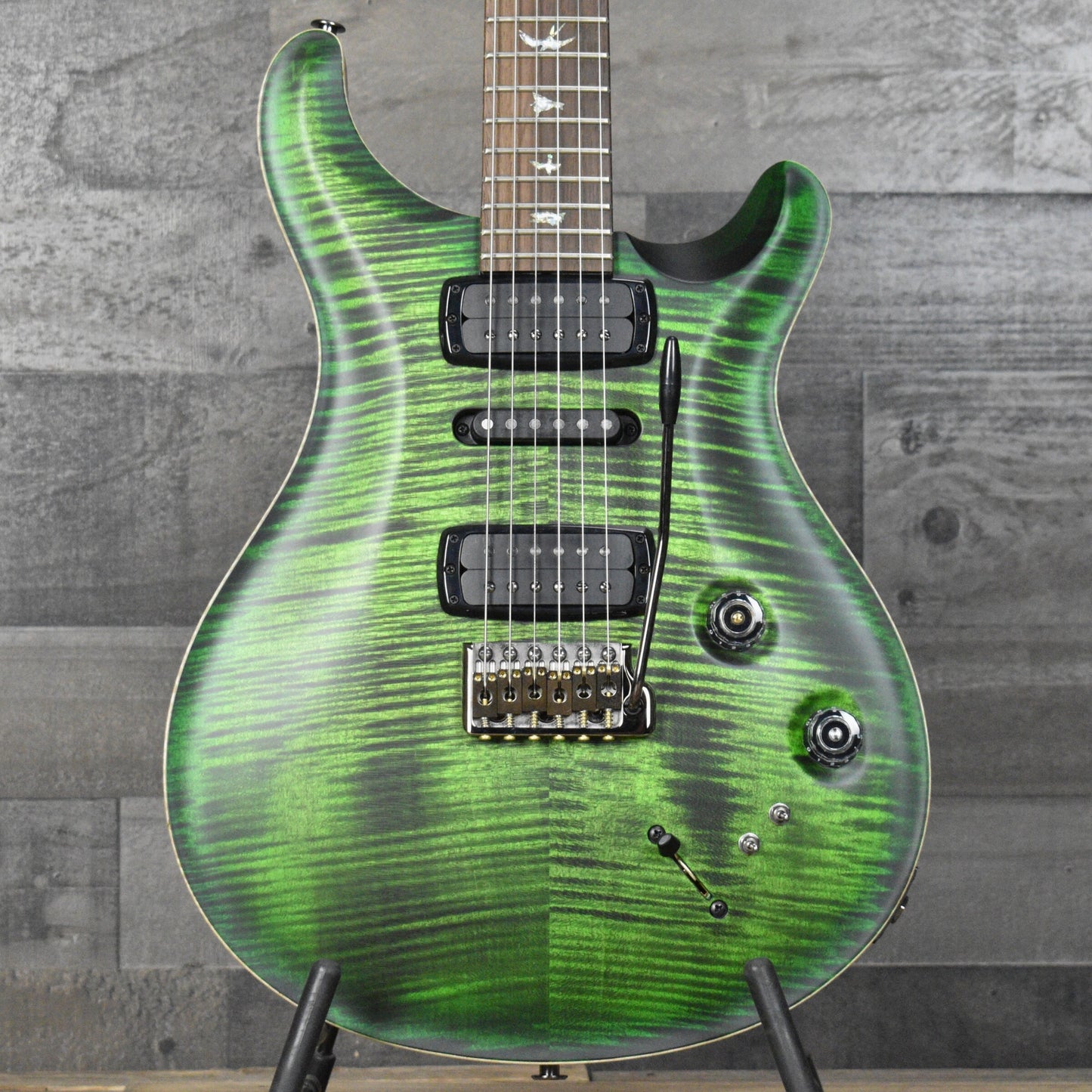 Paul Reed Smith Modern Eagle V - Wood Library - Jade with Brazilian Rosewood Fretboard and Hard Shell Case