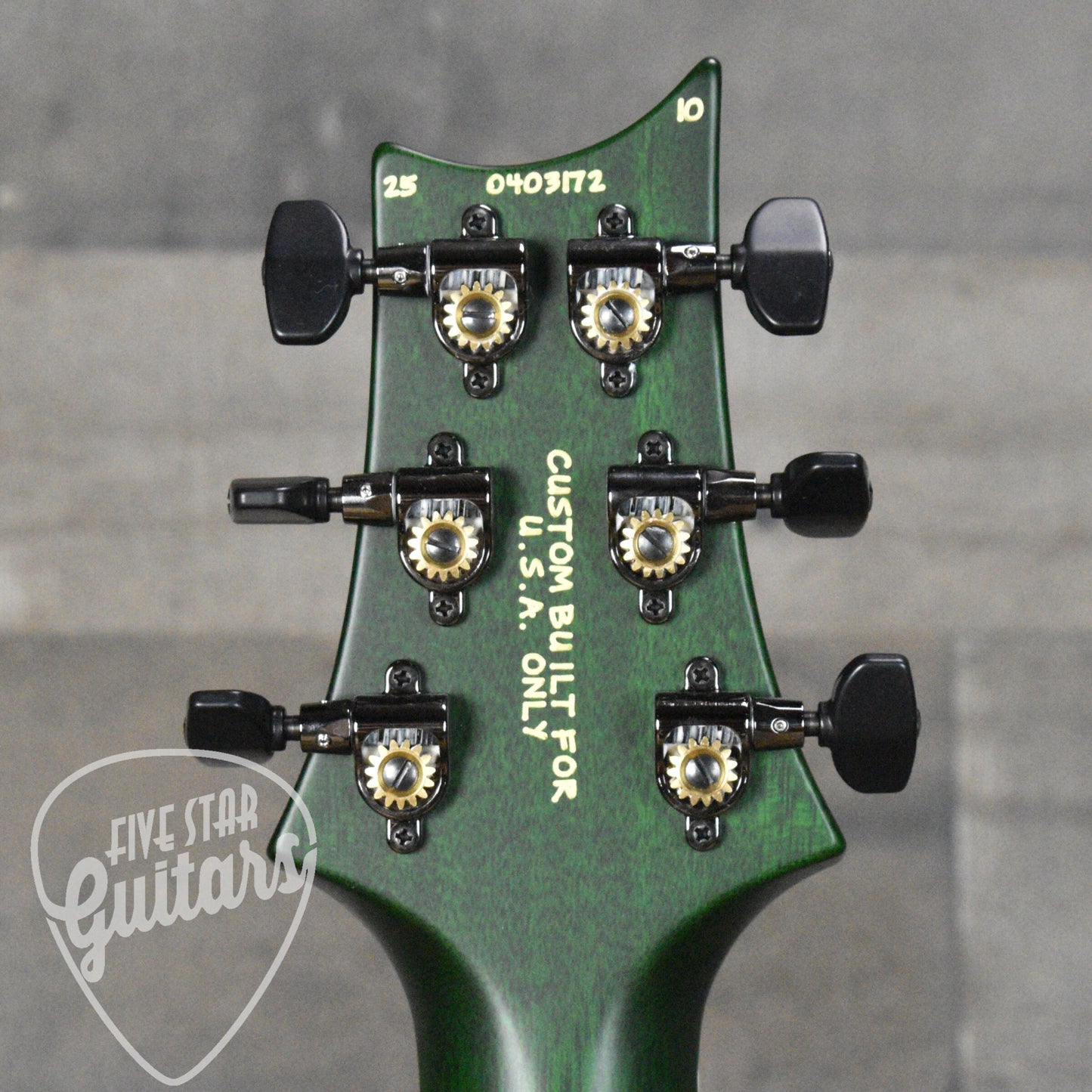 Paul Reed Smith Modern Eagle V - Wood Library - Jade with Brazilian Rosewood Fretboard and Hard Shell Case