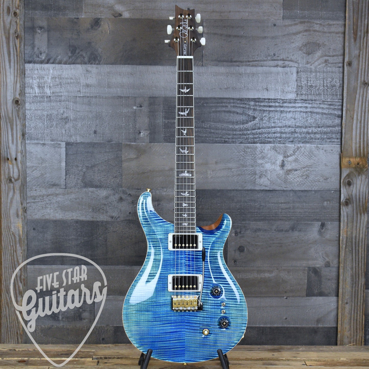 Paul Reed Smith PRS McCarty Tremolo, “408” Switching - Arctic Blue with Hardshell Case