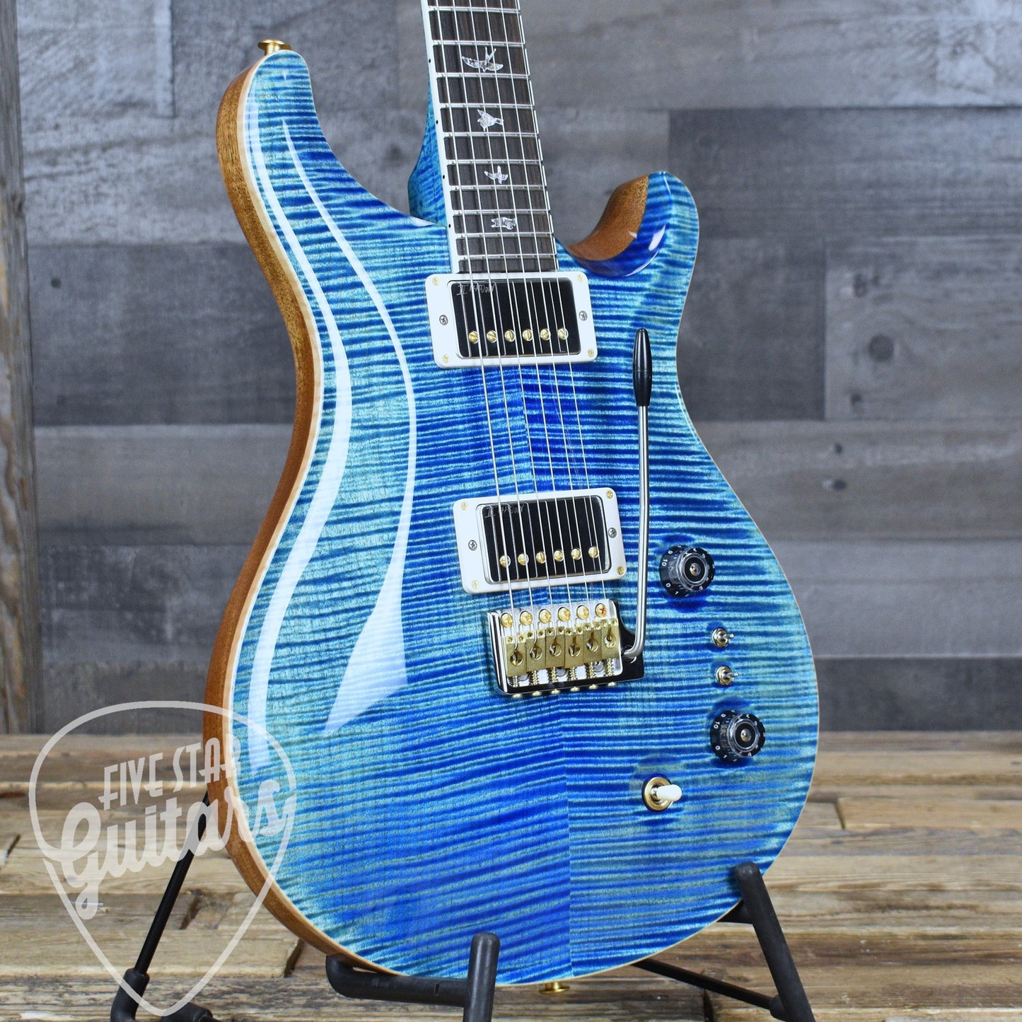 Paul Reed Smith PRS McCarty Tremolo, “408” Switching - Arctic Blue with Hardshell Case
