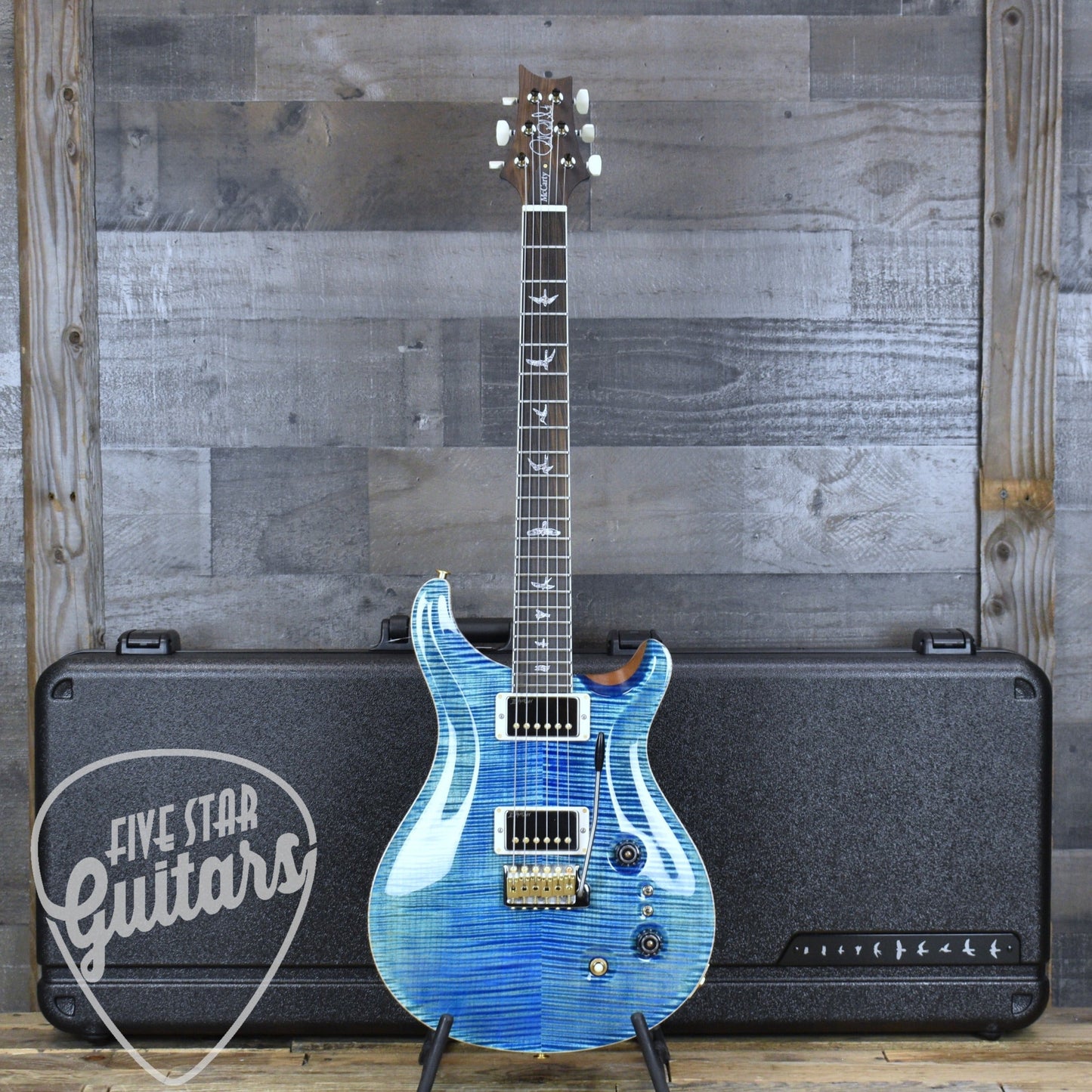 Paul Reed Smith PRS McCarty Tremolo, “408” Switching - Arctic Blue with Hardshell Case