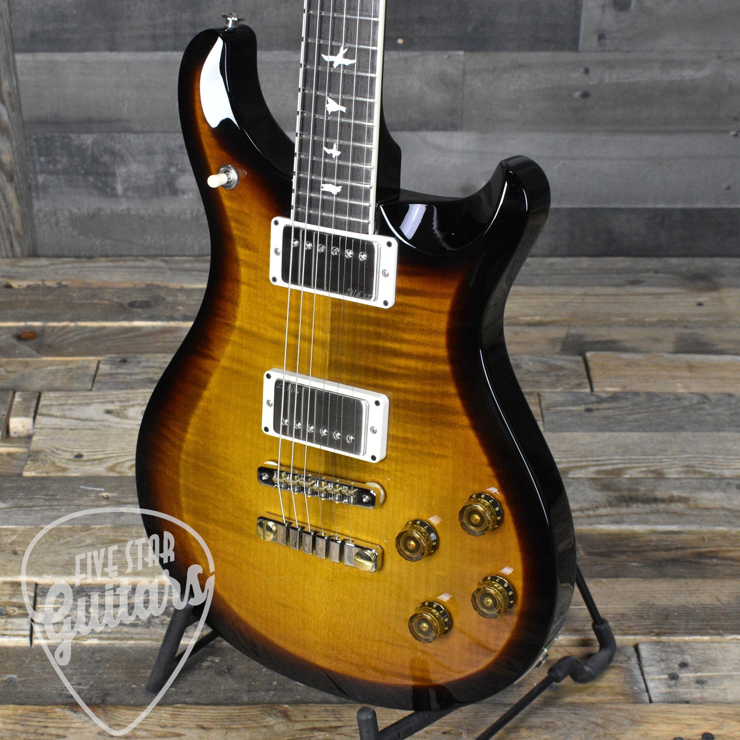 Paul Reed Smith S2 McCarty 594 Doublecut - Black Amber with Gig Bag