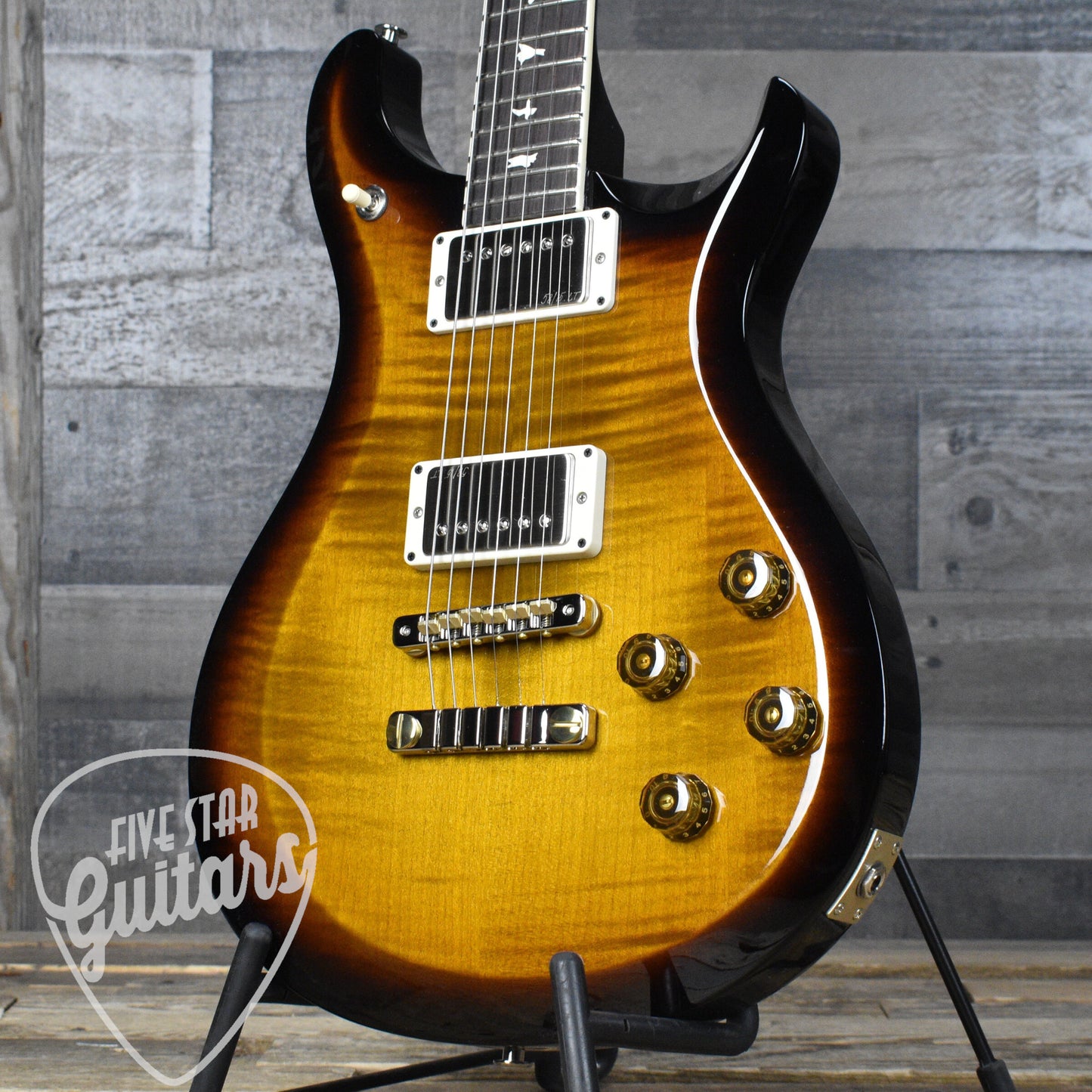 Paul Reed Smith S2 McCarty 594 Doublecut - Black Amber with Gig Bag