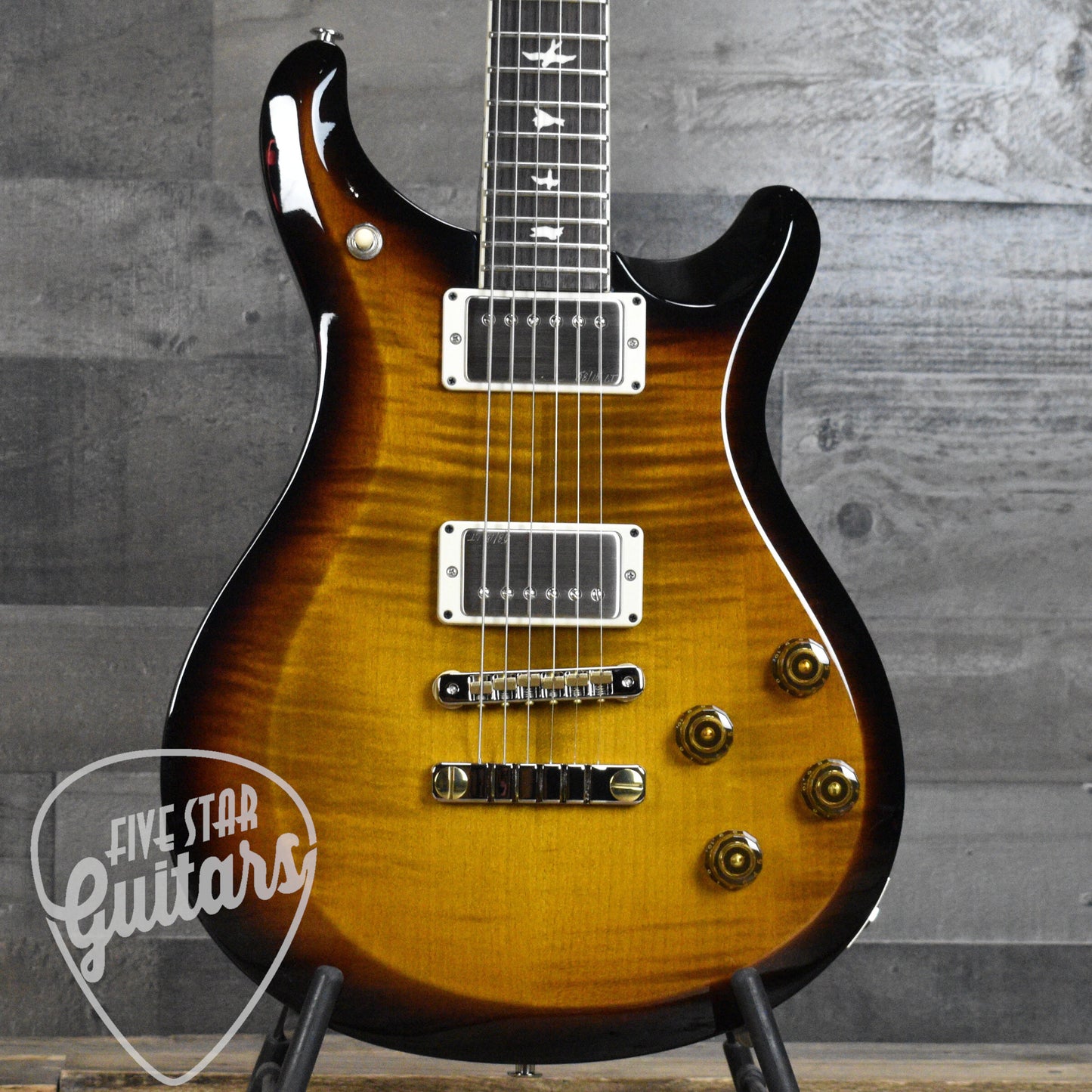 Paul Reed Smith S2 McCarty 594 Doublecut - Black Amber with Gig Bag