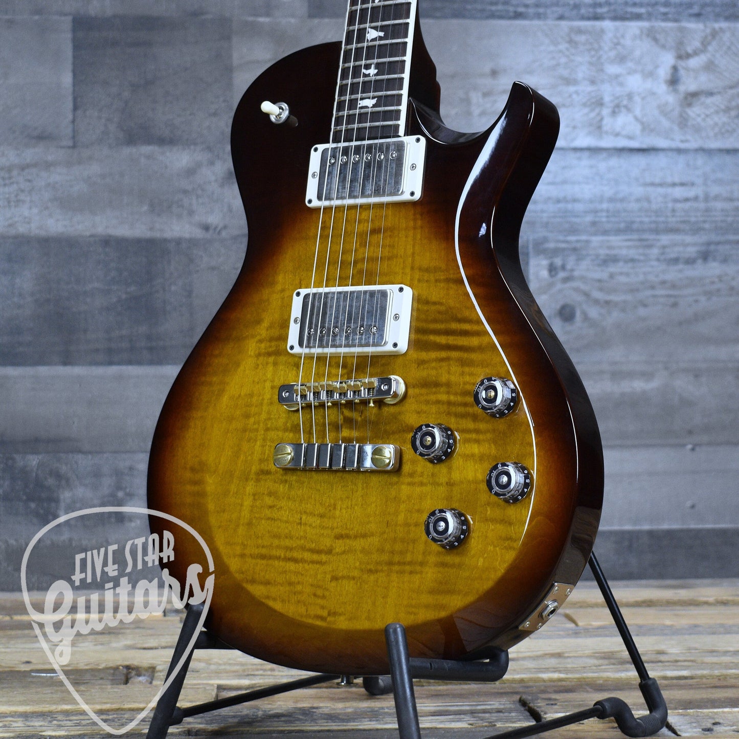 Paul Reed Smith S2 McCarty 594 Singlecut - Black Amber with Gig Bag