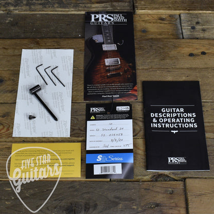 Paul Reed Smith S2 Standard 24 - McCarty Tobacco Sunburst with Gig Bag