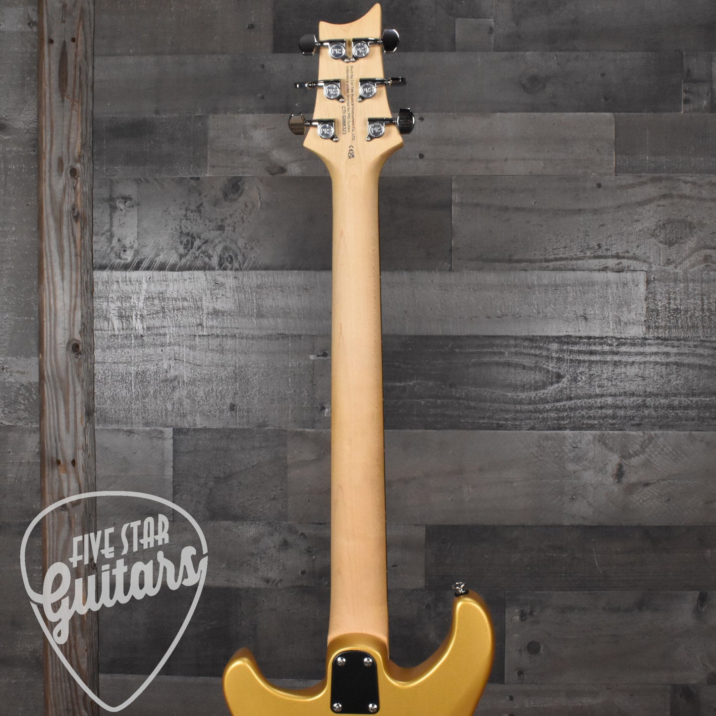 Paul Reed Smith SE CE24 Standard Satin  - Metallic Gold with Gig Bag