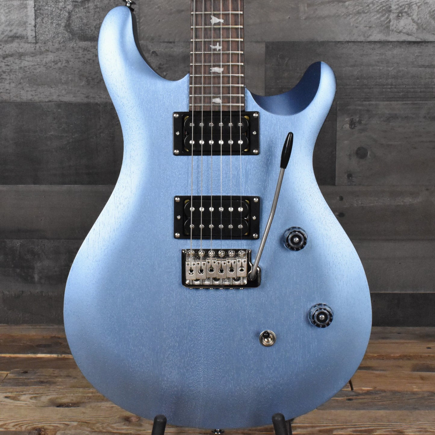 Paul Reed Smith SE CE 24 Standard Satin - Ice Blue Metallic Satin with Gig Bag