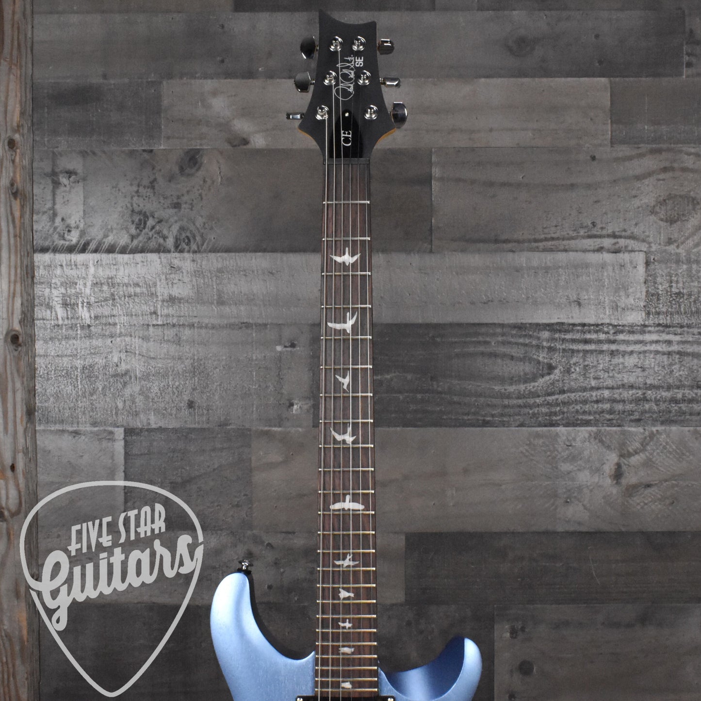 Paul Reed Smith SE CE 24 Standard Satin - Ice Blue Metallic Satin with Gig Bag