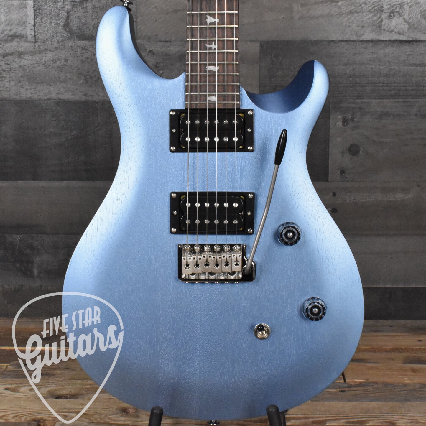 Paul Reed Smith SE CE 24 Standard Satin - Ice Blue Metallic Satin with Gig Bag