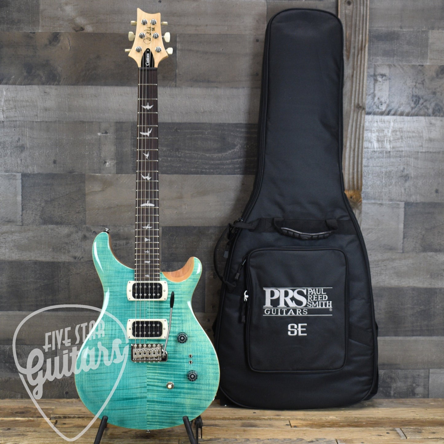 Paul Reed Smith SE Custom 24-08 - Turquoise with Gig Bag
