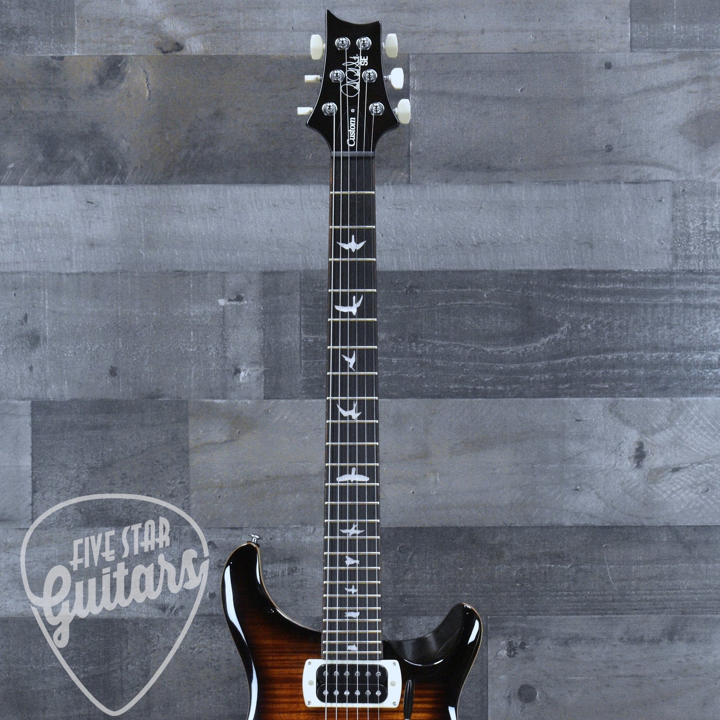 Paul Reed Smith SE Custom 24 - Black Gold Burst with Gig Bag