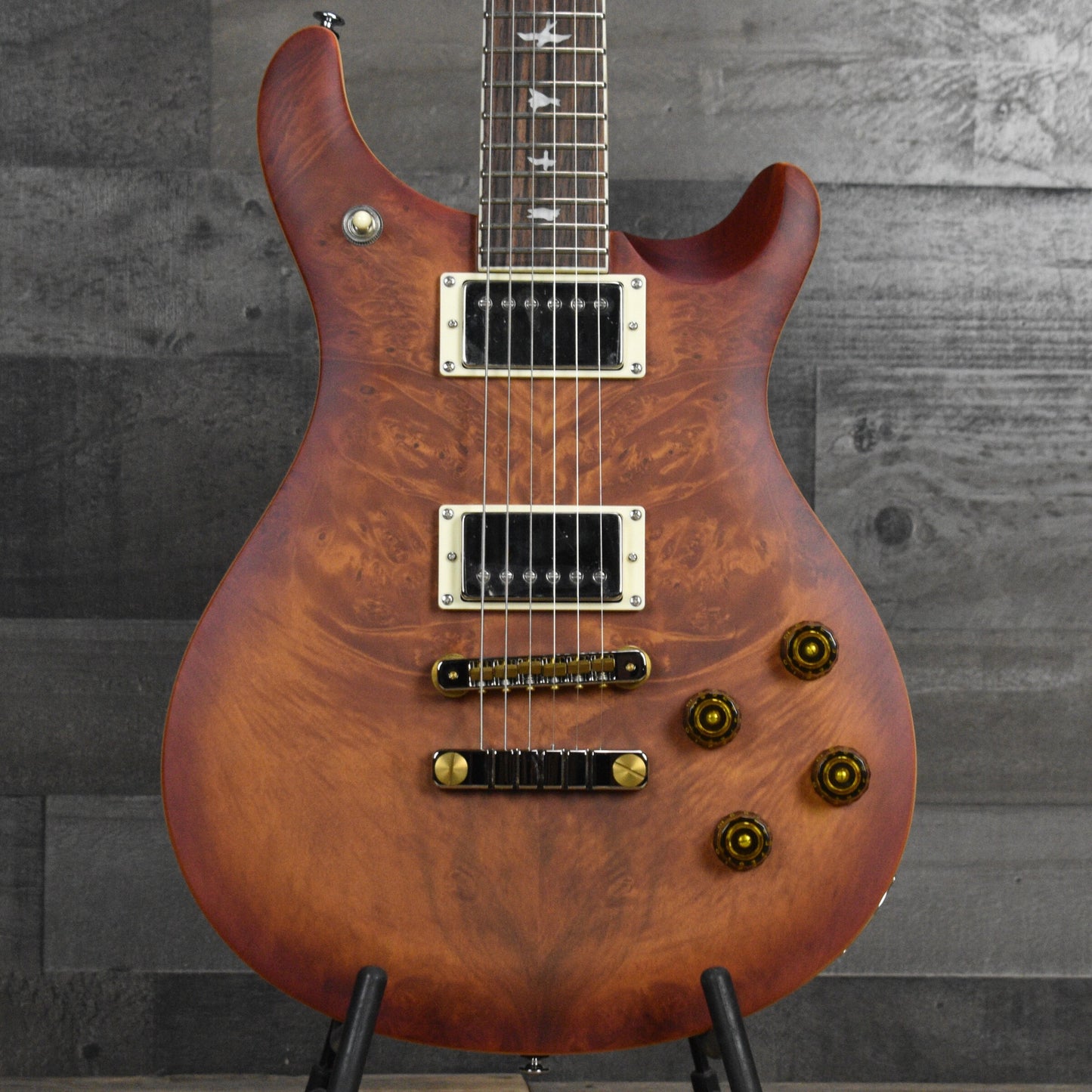 Paul Reed Smith SE McCarty 594 Exotic Laurel Burl - Vintage Sunburst with Gig Bag