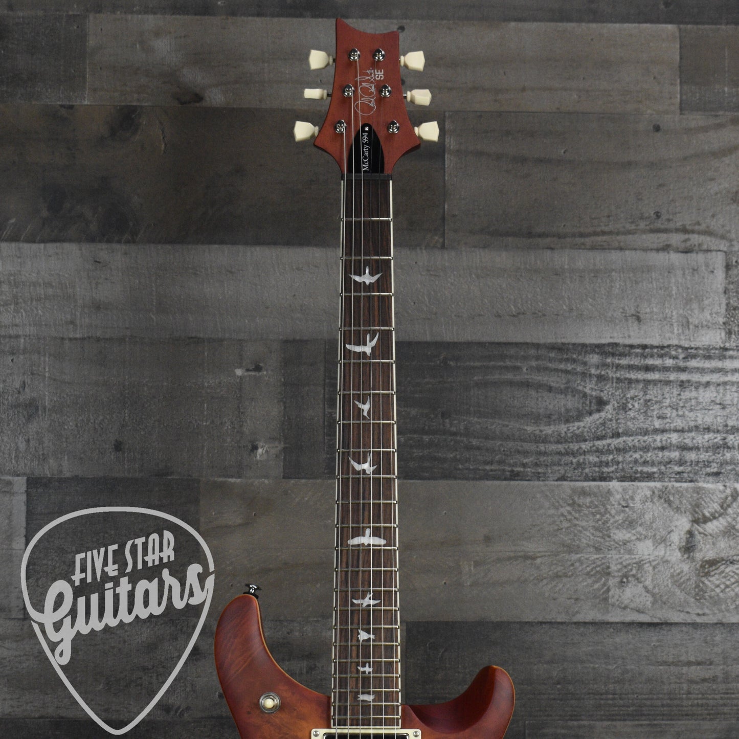 Paul Reed Smith SE McCarty 594 Exotic Laurel Burl - Vintage Sunburst with Gig Bag