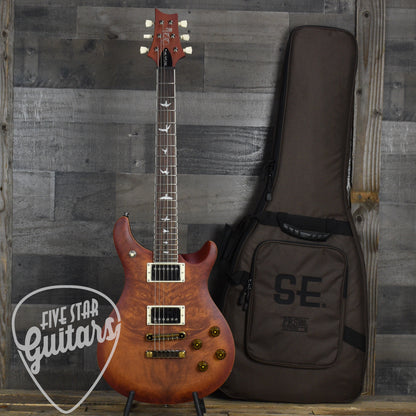 Paul Reed Smith SE McCarty 594 Exotic Laurel Burl - Vintage Sunburst with Gig Bag