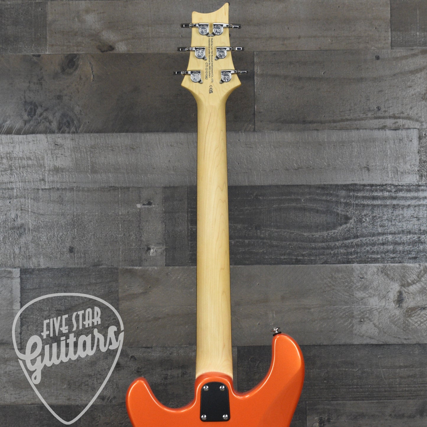 Paul Reed Smith SE NF3 Maple Fingerboard - Metallic Orange with Gig Bag